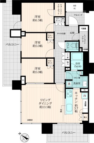 Sun Village B棟 10階