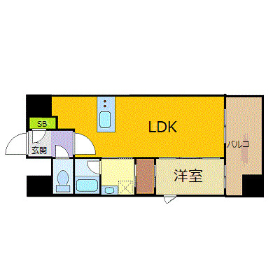 【間取り】 | ＬＡＮＤＩＣ　Ｋ１０４
