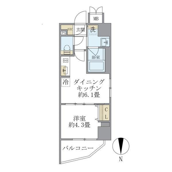 【間取り】 | プラティーク目白