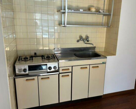 調布市多摩川３丁目の賃貸マンションのキッチン