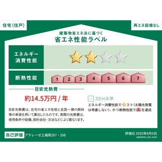 【省エネ性能ラベル】 | アテレーゼ上福岡