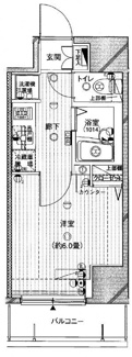 【間取り】 | プレール・ドゥーク上北沢 | 間取りです。