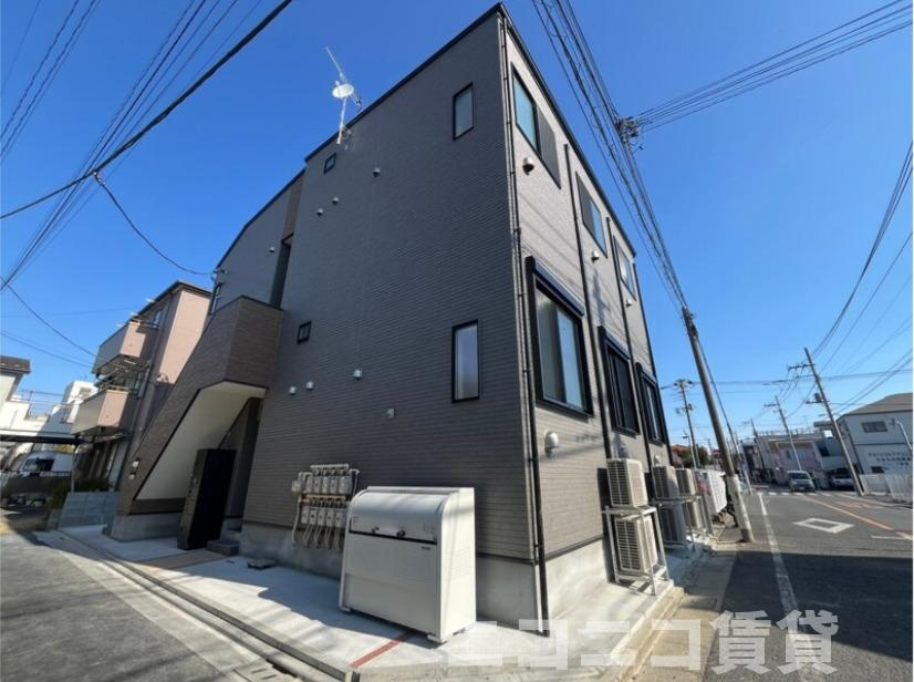 江戸川区北小岩７丁目のアパートの外観