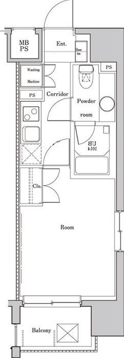 セジョリ田端の間取り|間取りです。