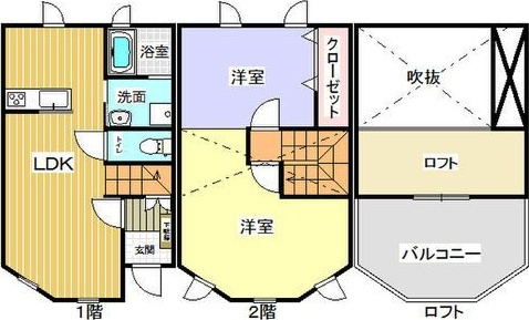 絆の家の間取り