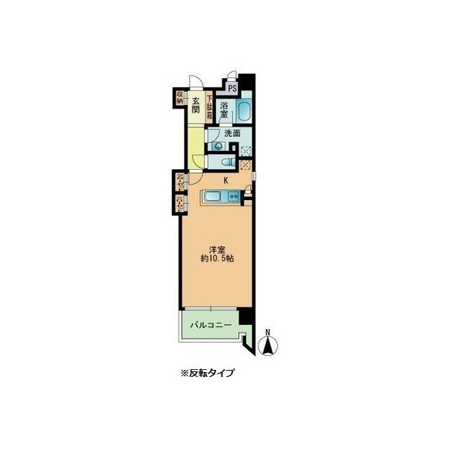 大手門フラットの間取り