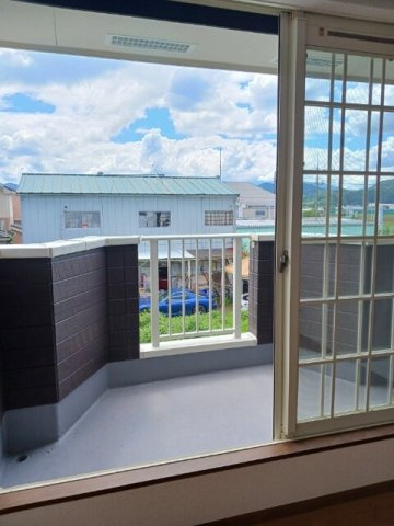 シャンソレイユのバルコニー
