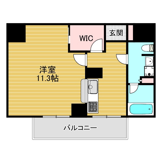 メープルコート三国の間取り