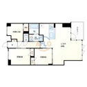 【間取り】 | S-RESIDENCE谷町六丁目alo　間取り