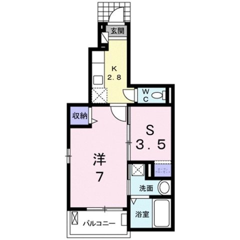【間取り】 | エレガントヴィエⅢ
