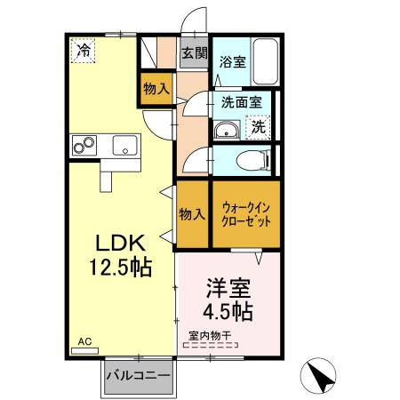 【間取り】 | プレジャースクエア　B棟