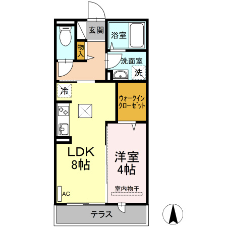 【間取り】 | セジュールKAMI　G
