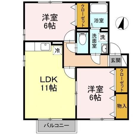 【間取り】 | ブルーパージュ