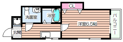 【間取り】 | ヴィラナリー西九条