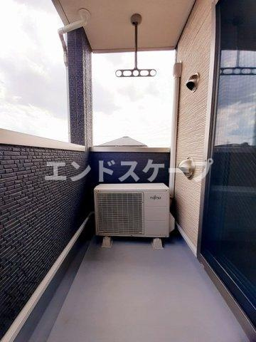 グラン・シャリオのバルコニー|高崎、前橋のお部屋探しはエンドスケープまで！お客様の理想お聞かせ下さい♪