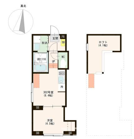 【間取り】 | LOFTRIA Kameari