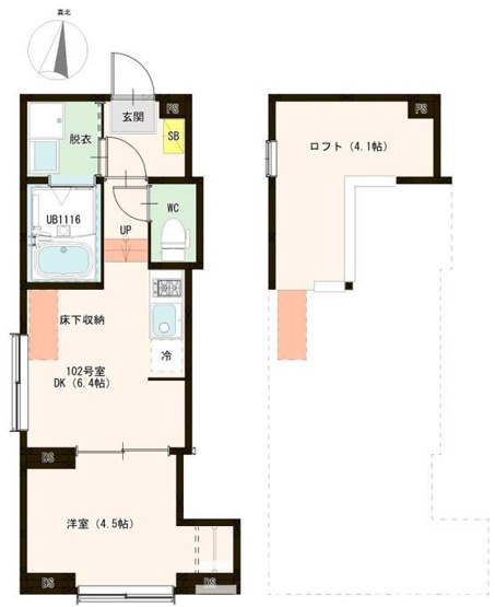 【間取り】 | LOFTRIA Kameari