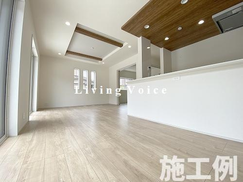【仲介手数料０円】相模原市南区古淵4丁目　新築一戸建て　全2棟の居間・リビング|相模原市南区古淵4丁目　新築一戸建て　全2棟