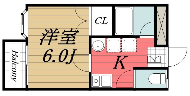 【間取り】 | 未貴ハイム　Ｂ