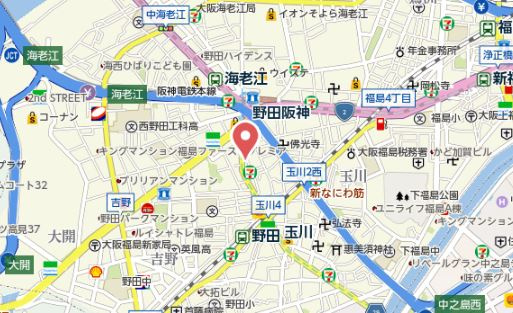 【地図】 | KHKコート西野田