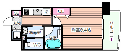 【間取り】 | KHKコート西野田