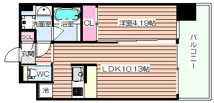 【間取り】 | プレジオ弁天町