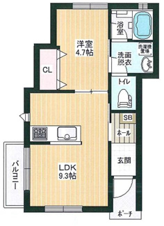 【間取り】 | セイント エスペランサ月見山