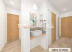 小田原市柳新田　新築一戸建て　1号棟の内観：施工例|《施工例》洗面化粧台