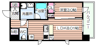 【間取り】 | Live Flat塚本新北野