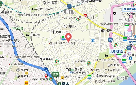 【地図】 | リアコート塚本