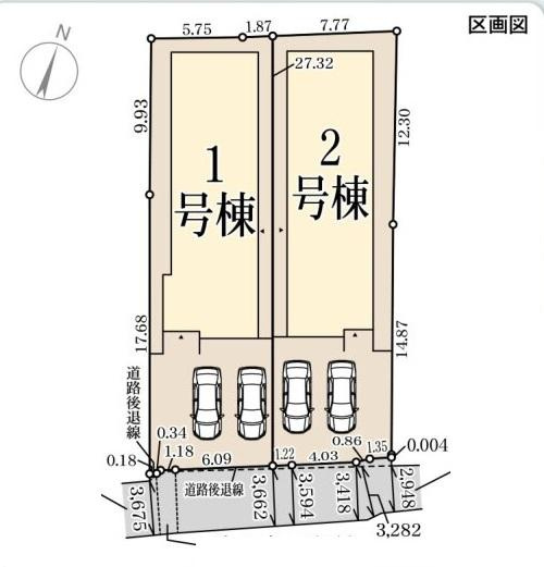 リーブルガーデン　倉敷市児島下の町９丁目【仲介手数料無料】の区画図