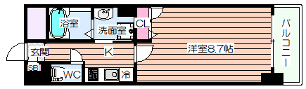 【間取り】 | メルベーユ西淀