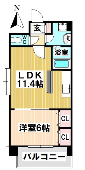 【間取り】 | フラットS