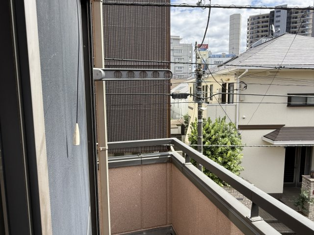 メゾン沖田２のバルコニー