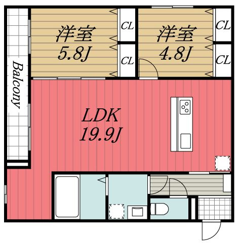 【間取り】
