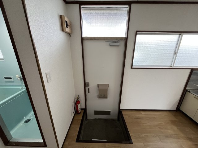 ガーデンハイツ黒澤の玄関