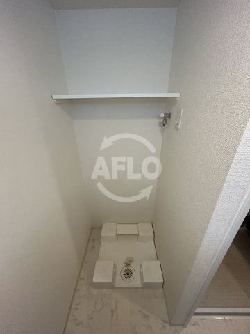エステムコート新大阪Ⅹザ・ゲートの洗面所|エステムコート新⼤阪Xザ‧ゲート　洗濯パン