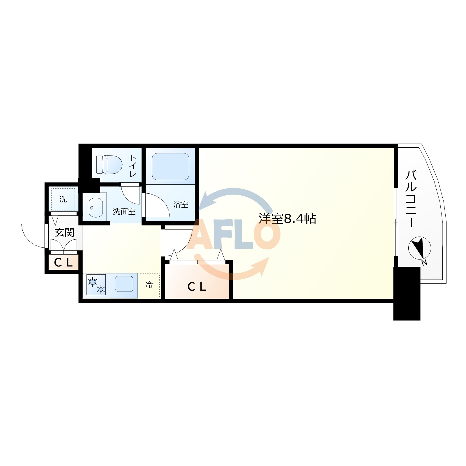 KHKコート西野田の間取り|KHKコート西野田　間取り