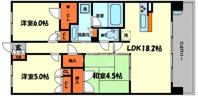 リバーガーデン福島　木漏れ日の丘の間取り|リバーガーデン福島　木漏れ日の丘　C棟　間取り