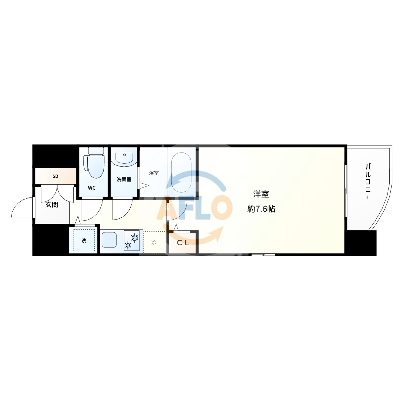 リッツ桜宮パークフロントの間取り|リッツ桜宮パークフロント　間取り