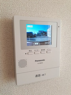 【セキュリティ】 | アミーゴⅡ | モニター付きインターホンです
