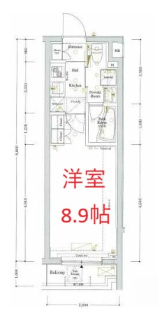 【間取り】 | AXAS南蒲田アジールコート | 間取りです