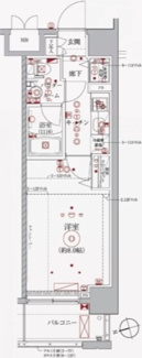 【間取り】 | レアライズ浅草Ⅲ
