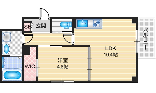 【間取り】 | URBANCOURT茨木春日