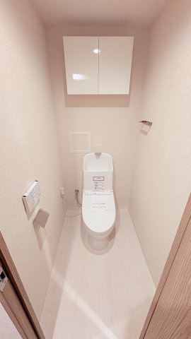 ★仲介手数料無料★アルカーデンシティリンクス新宿（新規リノベーション済み）のトイレ