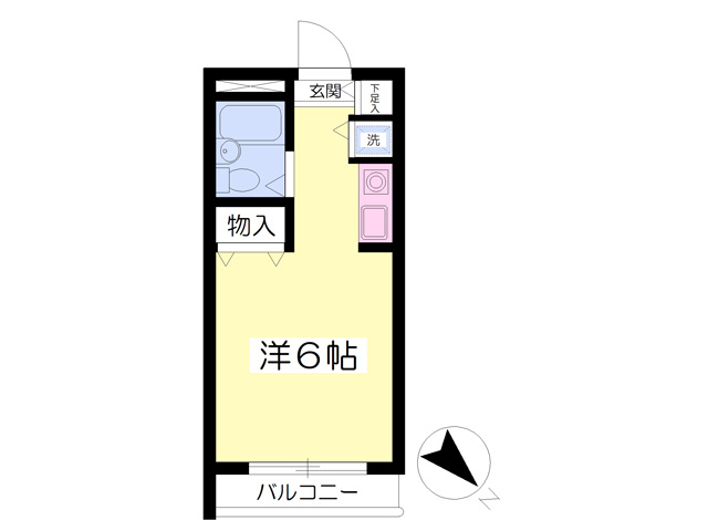 ☆１Ｋ／17.49㎡☆