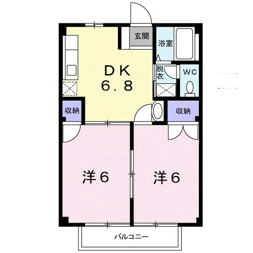 【間取り】 | リバーサイドハイム