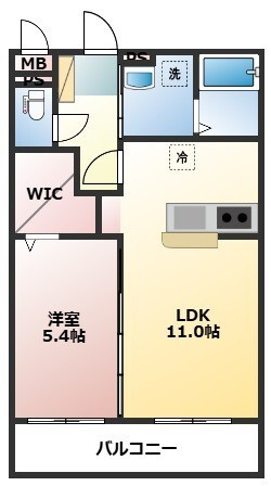 【間取り】 | レモンテラスHASAMAⅡ