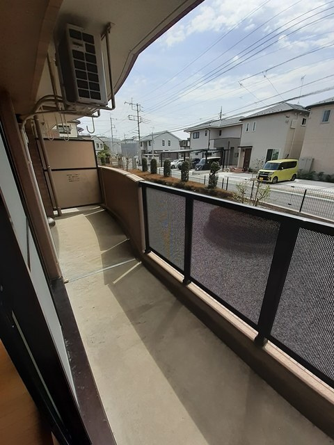 ピュアー双葉のバルコニー