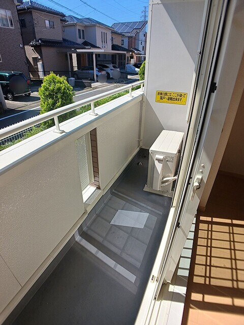 ジェルメⅡのバルコニー